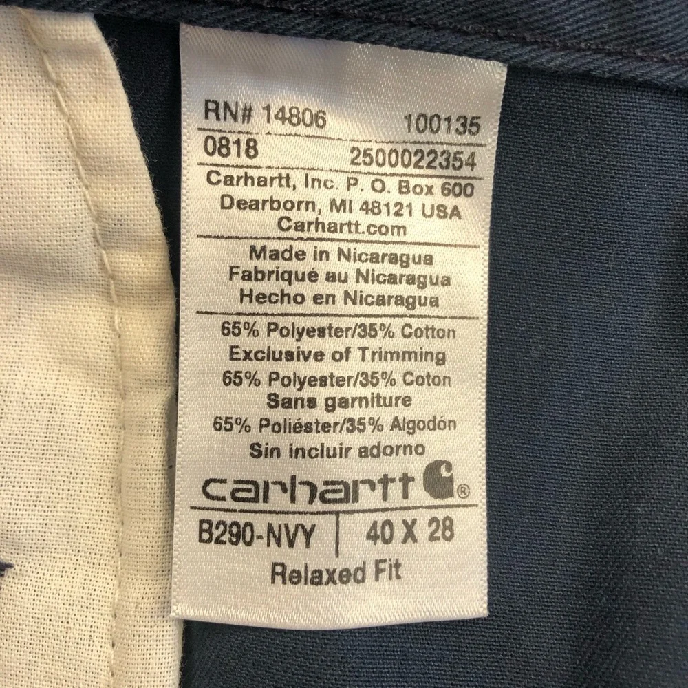 Carhartt Men's Twill Work Pant